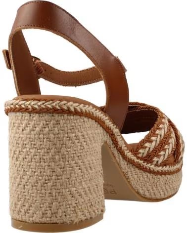 SANDALIAS POPA MELIA DE TACÓN CON PLATAFORMA Y YUTE