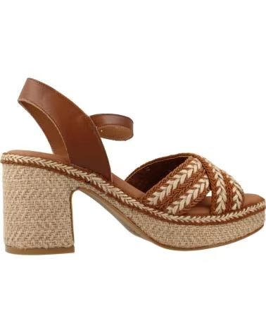 SANDALIAS POPA MELIA DE TACÓN CON PLATAFORMA Y YUTE