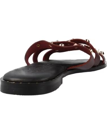 CARYATIS SANDALIAS MUJER MODELO 62104C COLOR BURDEOS BORDUX