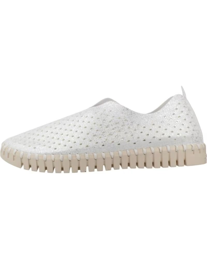 ILSE JACOBSEN ZAPATILLAS TULIP EN BLANCO PARA MUJER WHITE PEARLED IVORY