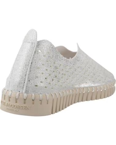 ILSE JACOBSEN ZAPATILLAS TULIP EN BLANCO PARA MUJER WHITE PEARLED IVORY