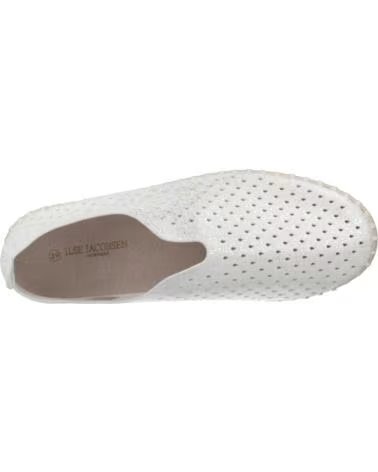 ILSE JACOBSEN ZAPATILLAS TULIP EN BLANCO PARA MUJER WHITE PEARLED IVORY