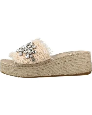 VIDORRETA ALPARGATAS MUJER MODELO 0121V COLOR BEIS MULTI