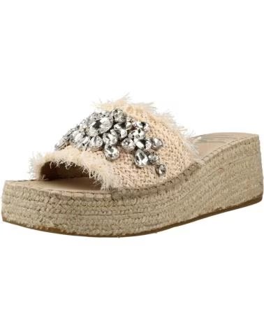 VIDORRETA ALPARGATAS MUJER MODELO 0121V COLOR BEIS MULTI