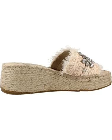 VIDORRETA ALPARGATAS MUJER MODELO 0121V COLOR BEIS MULTI
