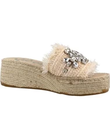VIDORRETA ALPARGATAS MUJER MODELO 0121V COLOR BEIS MULTI