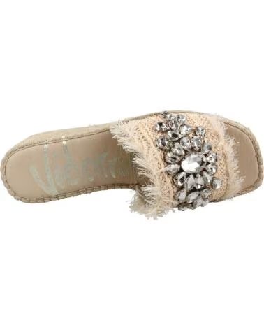 VIDORRETA ALPARGATAS MUJER MODELO 0121V COLOR BEIS MULTI