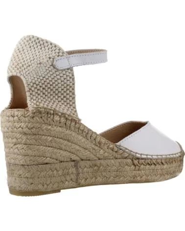 VIDORRETA ESPADRILLAS 0313V CON ZEPPA BLANCO
