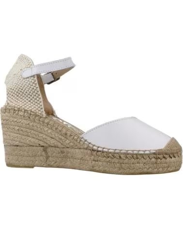 VIDORRETA ESPADRILLAS 0313V CON ZEPPA BLANCO