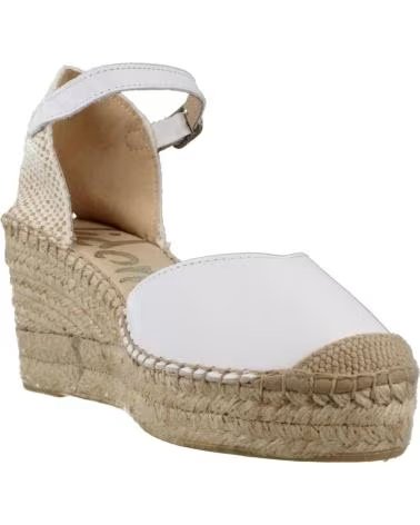 VIDORRETA ESPADRILLAS 0313V CON ZEPPA BLANCO