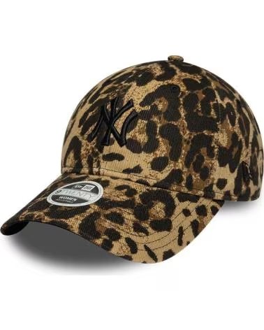 NEW ERA GORRA WMNS LEOPARD 9TWENTY NEYYAN BRSCAM EN MARRON PARA UNISEX DARK BROWN