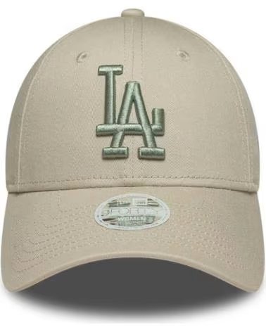 NEW ERA Gorra Los Angeles Dodgers Mlb League Essential 9Forty en beige para mujer LIGHT BEIGE