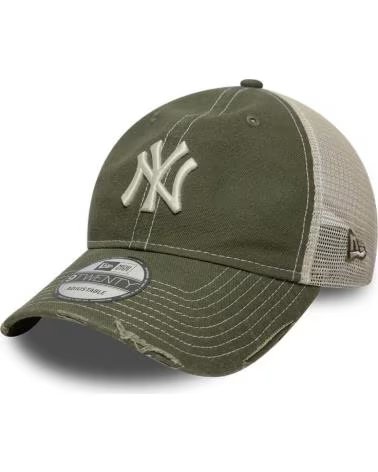 NEW ERA GORRA COTTON CANV 9TWENTY TRUCKER NEYYAN NOV EN VERDE PARA UNISEX GREEN MED