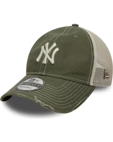 NEW ERA GORRA COTTON CANV 9TWENTY TRUCKER NEYYAN NOV EN VERDE PARA UNISEX GREEN MED