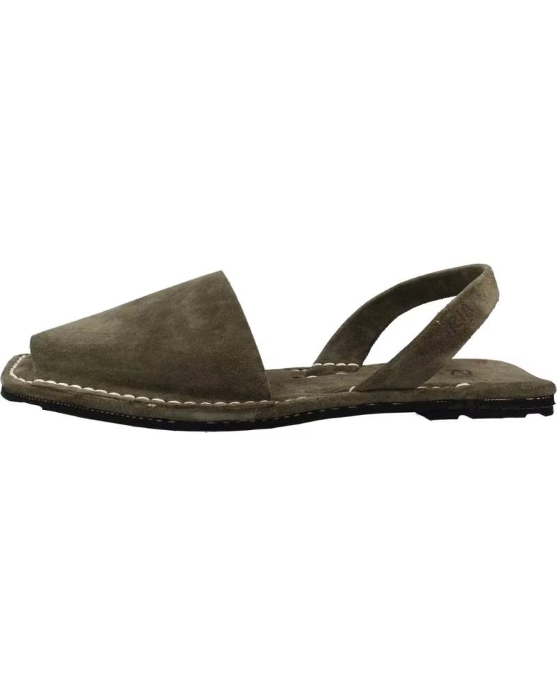 RIA MENORCA SANDALIAS HOMBRE MODELO M CAB SANDALIA ANTE CALF COLOR VERDE KAKI