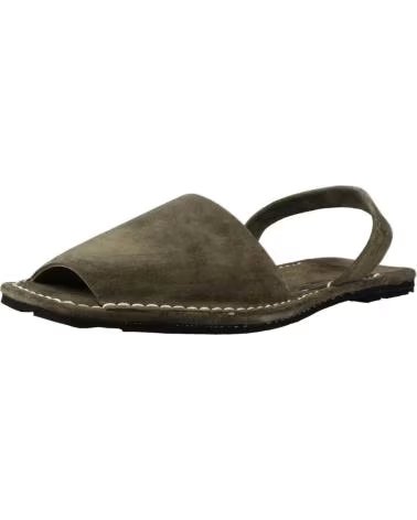 RIA MENORCA SANDALIAS HOMBRE MODELO M CAB SANDALIA ANTE CALF COLOR VERDE KAKI