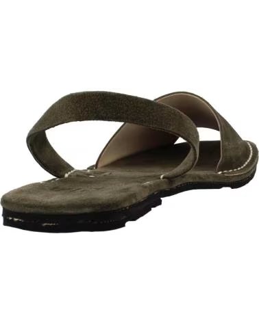 RIA MENORCA SANDALIAS HOMBRE MODELO M CAB SANDALIA ANTE CALF COLOR VERDE KAKI