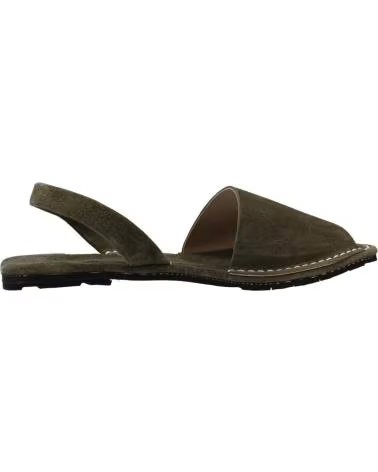 RIA MENORCA SANDALIAS HOMBRE MODELO M CAB SANDALIA ANTE CALF COLOR VERDE KAKI