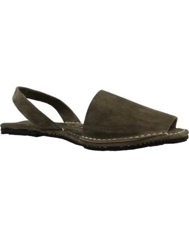 RIA MENORCA SANDALIAS HOMBRE MODELO M CAB SANDALIA ANTE CALF COLOR VERDE KAKI