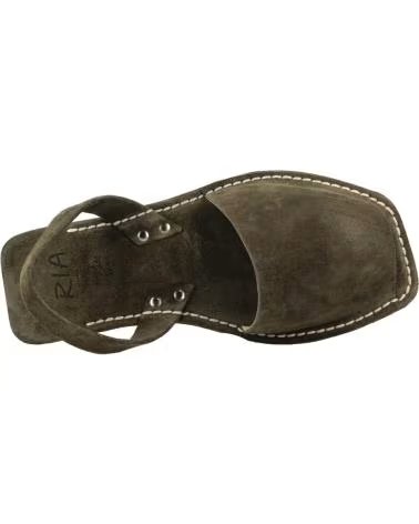 RIA MENORCA SANDALIAS HOMBRE MODELO M CAB SANDALIA ANTE CALF COLOR VERDE KAKI