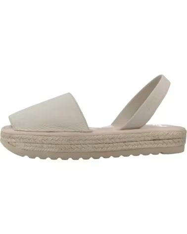 RIA MENORCA ALPARGATAS MUJER MODELO 21922 S2 COLOR BEIS IVORY