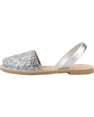 RIA MENORCA SANDALIAS MUJER MODELO 27500 21224 SANDALIA GLITTER COLOR PL PLATA