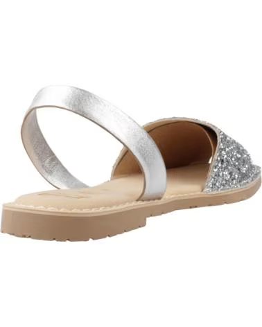 RIA MENORCA SANDALIAS MUJER MODELO 27500 21224 SANDALIA GLITTER COLOR PL PLATA