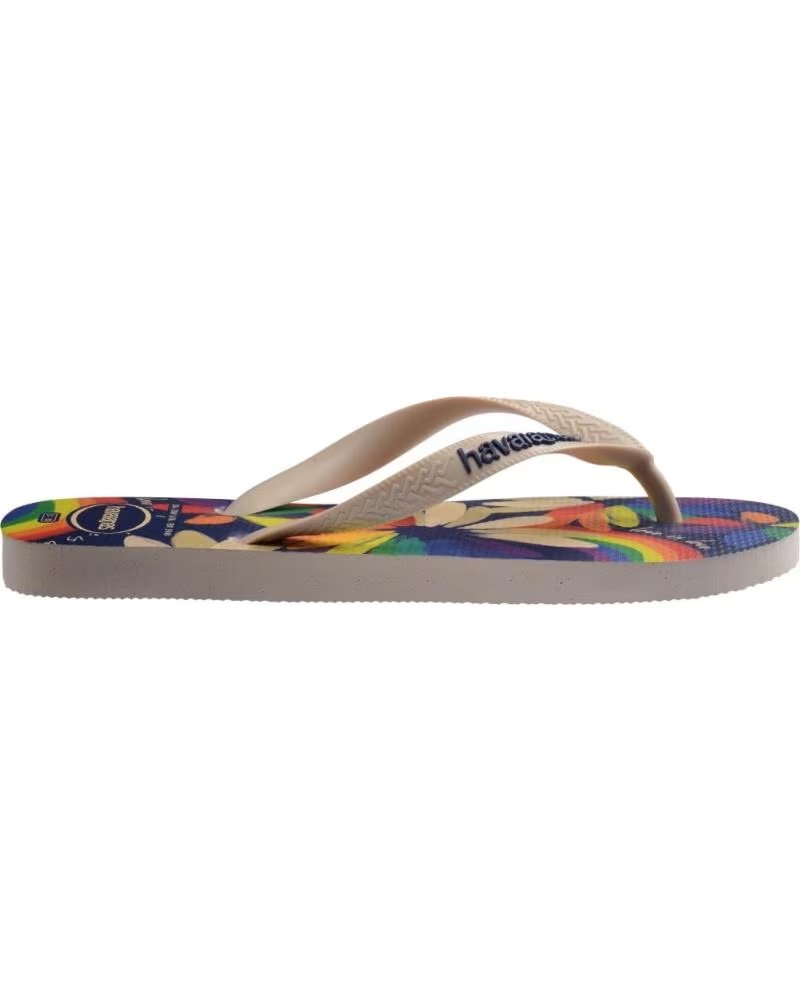 HAVAIANAS CHANCLAS TOP PRIDE SS26 BEIS 8811BEIGE