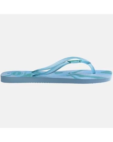 HAVAIANAS CHANCLAS MUJER MODELO HAV SQUARE JELLY SS26 COLOR AZUL 1056A 1056AZUL