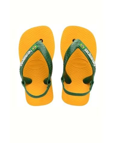 HAVAIANAS CHANCLAS NINO MODELO 4140577H COLOR AMARILLO 2151AMRVRD