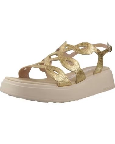 WONDERS SANDALIAS MUJER MODELO A4503W COLOR  ORO