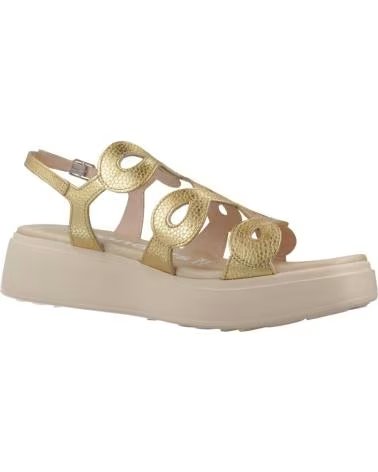 WONDERS SANDALIAS MUJER MODELO A4503W COLOR  ORO