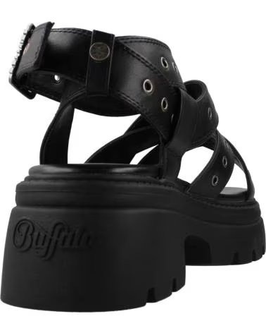 BUFFALO SANDALIAS 1602360B PLATAFORMA NEGRAS BLACK