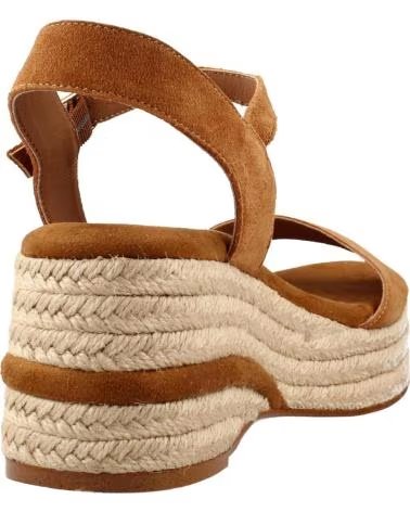 POPA SANDALIAS MUJER MODELO MERI COLOR MARRON CUERO