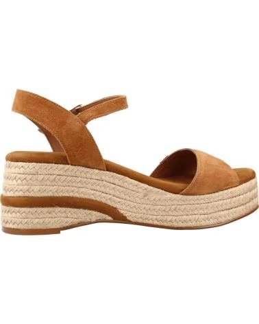 POPA SANDALIAS MUJER MODELO MERI COLOR MARRON CUERO