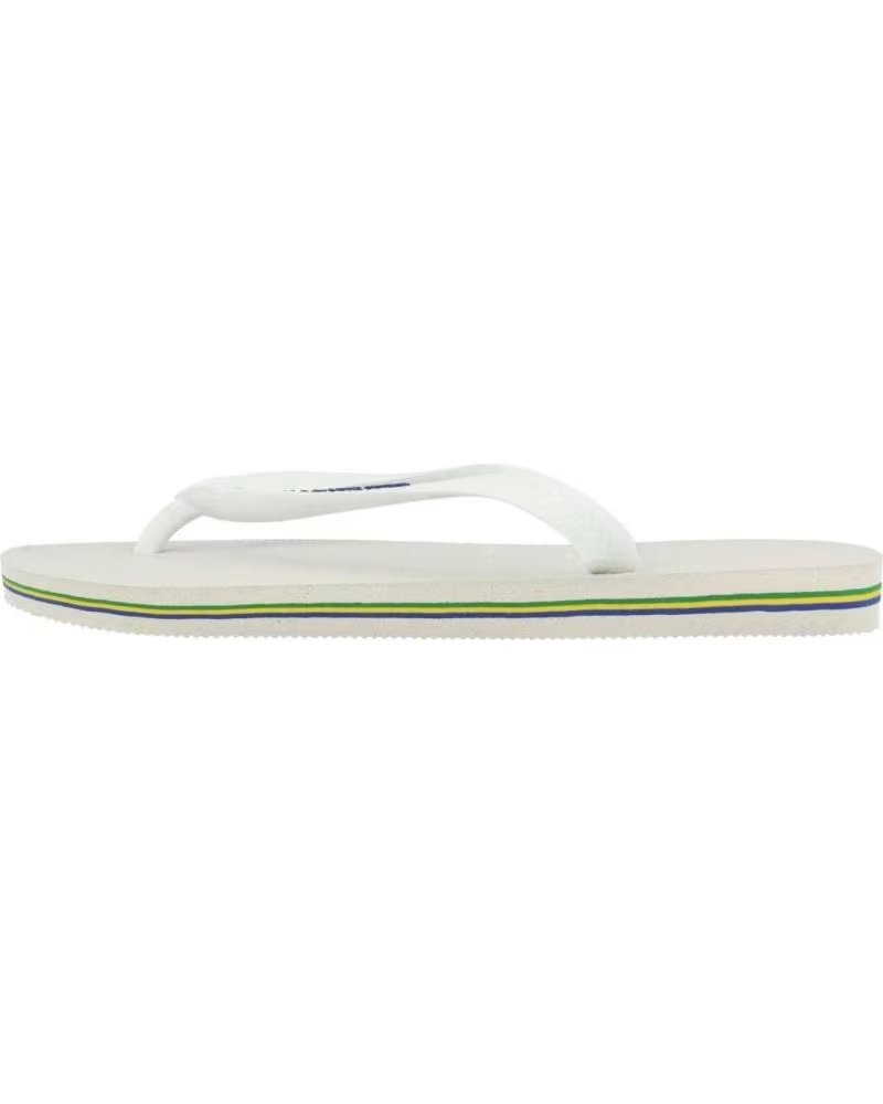 HAVAIANAS CHANCLAS MUJER MODELO BRASIL LOGO COLOR BLANCO 0001WHITE