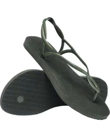 HAVAIANAS Sandalias Luna en verde para mujer OLIVE GREEN