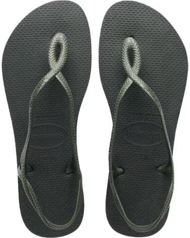 HAVAIANAS Sandalias Luna en verde para mujer OLIVE GREEN