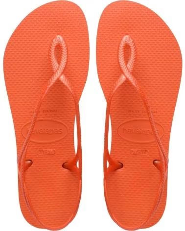 HAVAIANAS Sandalias Luna Naranja en naranja para mujer SUNSET ORANGE