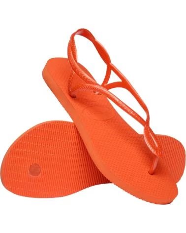 HAVAIANAS Sandalias Luna Naranja en naranja para mujer SUNSET ORANGE