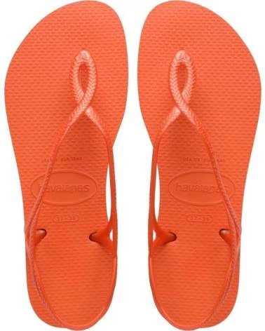 HAVAIANAS Sandalias Luna Naranja en naranja para mujer SUNSET ORANGE