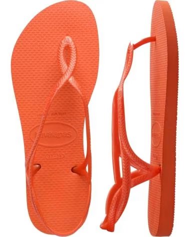 HAVAIANAS Sandalias Luna Naranja en naranja para mujer SUNSET ORANGE