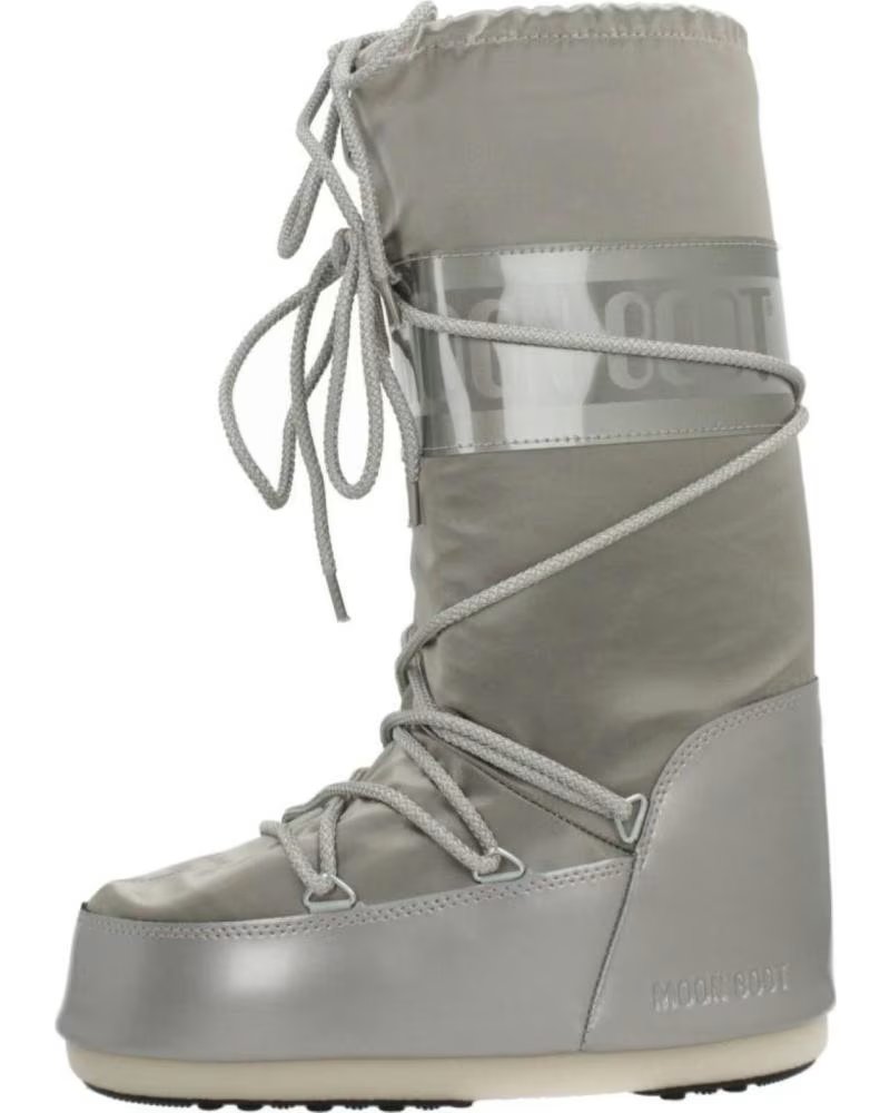 MOON BOOT BOTAS MUJER MODELO GLANCE COLOR GRIS PLATINUM