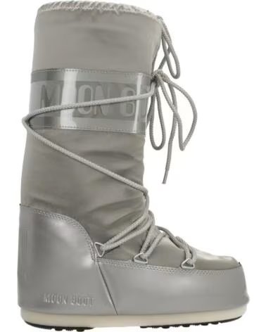 MOON BOOT BOTAS MUJER MODELO GLANCE COLOR GRIS PLATINUM