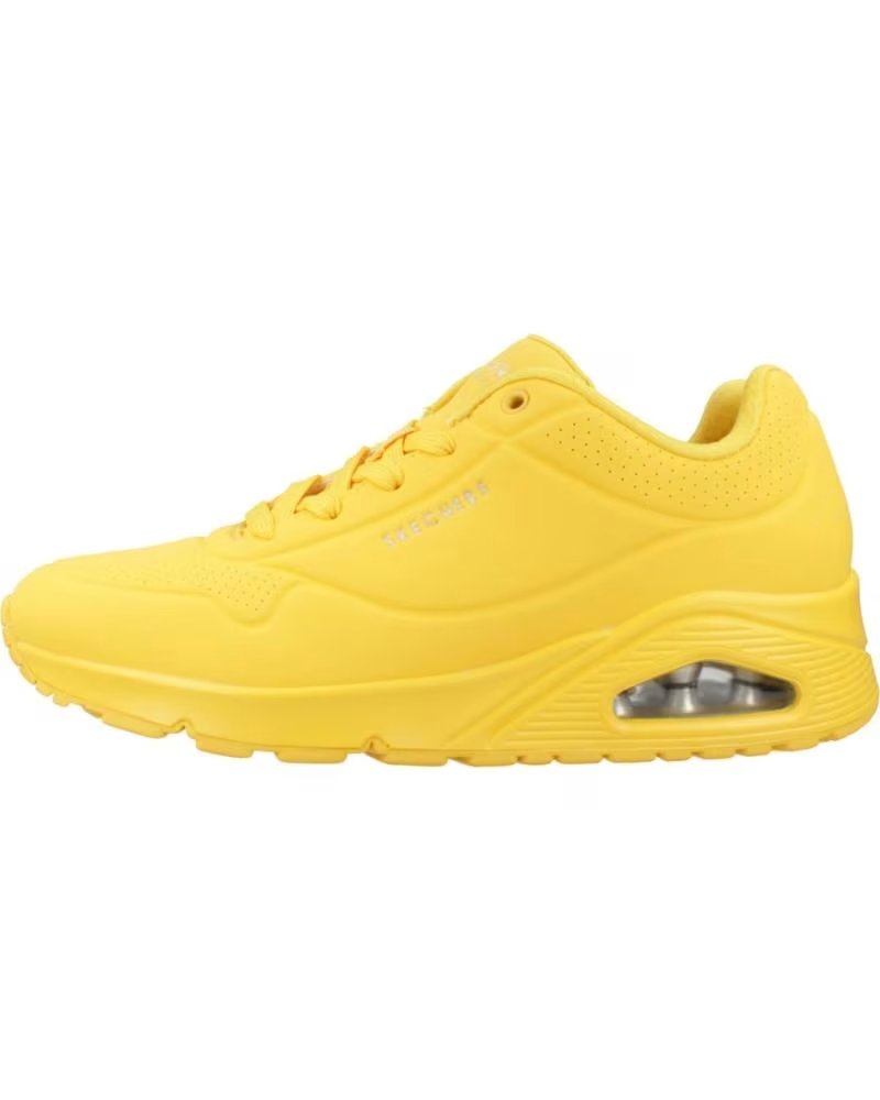 SKECHERS SNEAKERS UNO STAND ON AIR GIALLO YEL