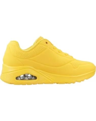 SKECHERS SNEAKERS UNO STAND ON AIR GIALLO YEL