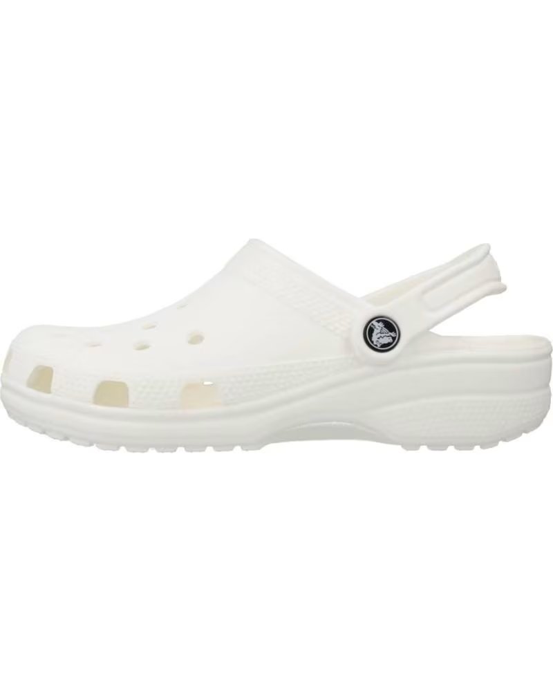 CROCS ZUECOS MUJER MODELO 10001C CLASSIC U COLOR BLANCO WHITE