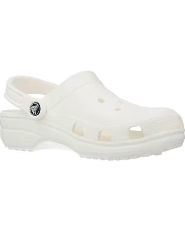 CROCS ZUECOS MUJER MODELO 10001C CLASSIC U COLOR BLANCO WHITE