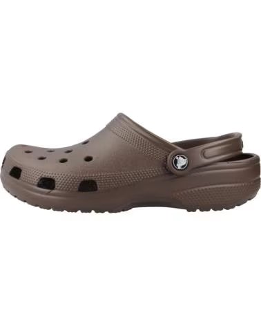 CROCS ZUECOS MUJER MODELO 10001C CLASSIC U COLOR MARRON COFFEE