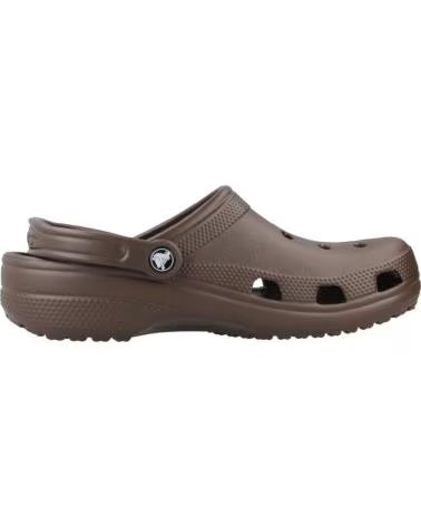 CROCS ZUECOS MUJER MODELO 10001C CLASSIC U COLOR MARRON COFFEE
